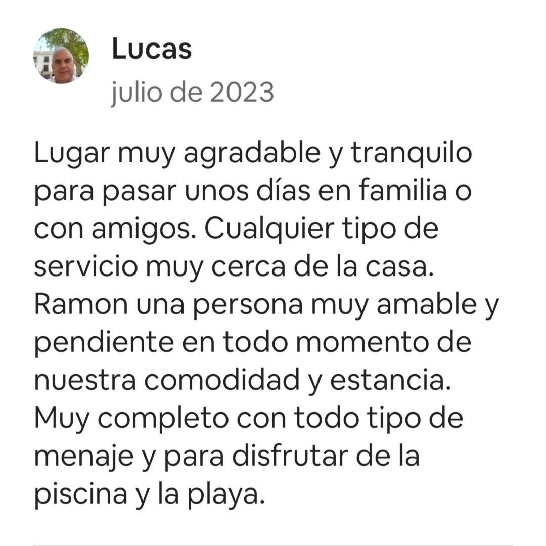 Chalet Con Capacidad Para 8 Personas Chiclana de la Frontera Zewnętrze zdjęcie
